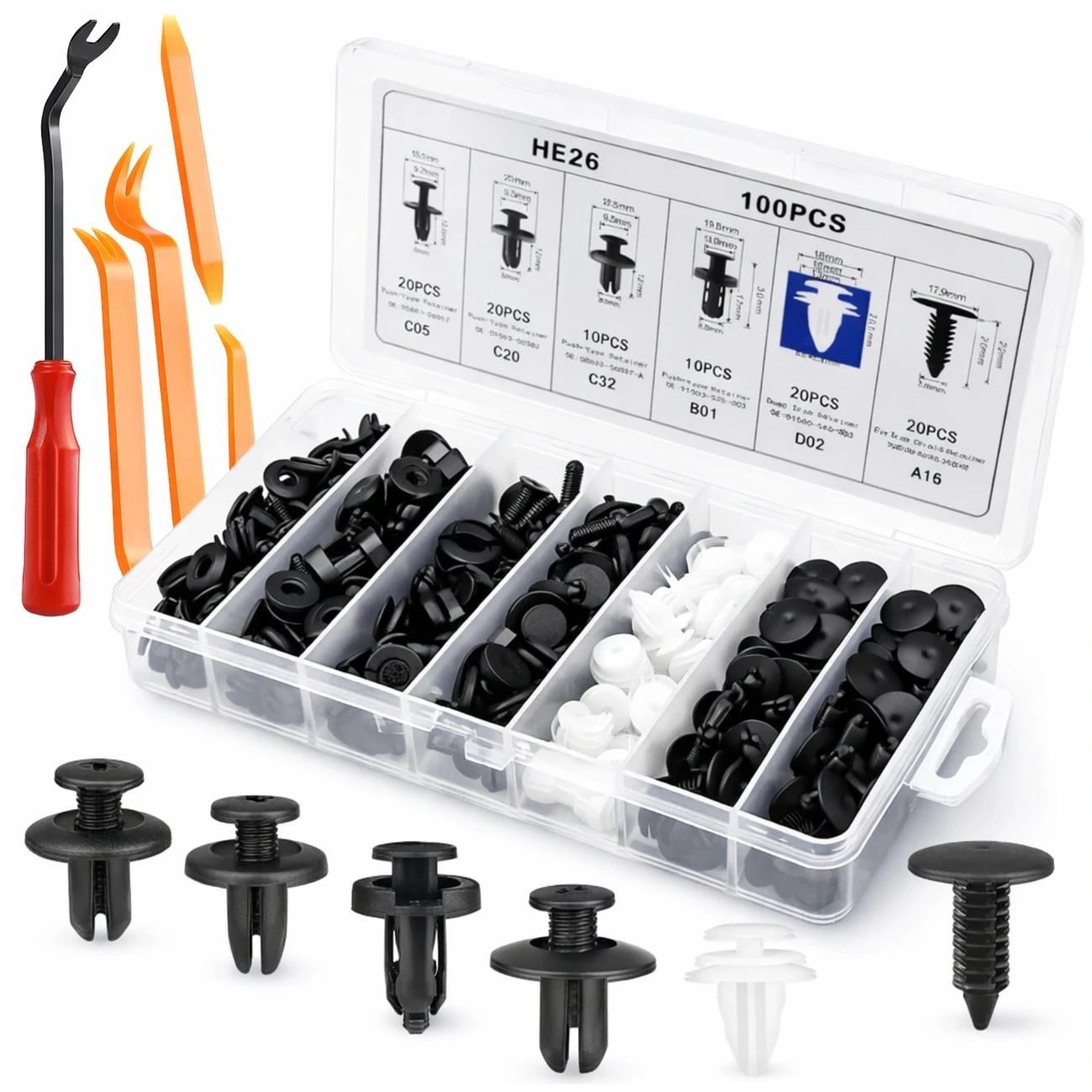 Cutie de depozitare compactă și robustă pentru transport și organizare ușoară